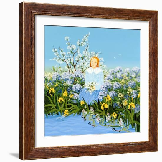 At the Shore of Dreams-Magdolna Ban-Framed Giclee Print