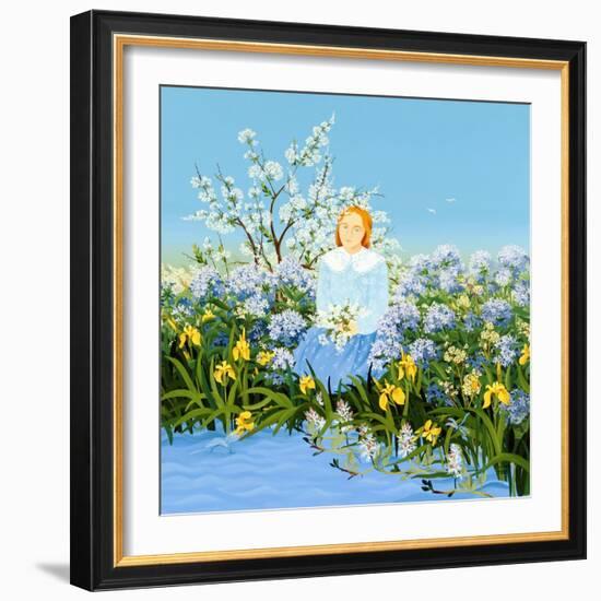 At the Shore of Dreams-Magdolna Ban-Framed Giclee Print