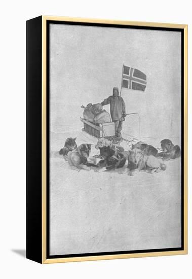 'At the South Pole', 1911, (1928)-Unknown-Framed Premier Image Canvas