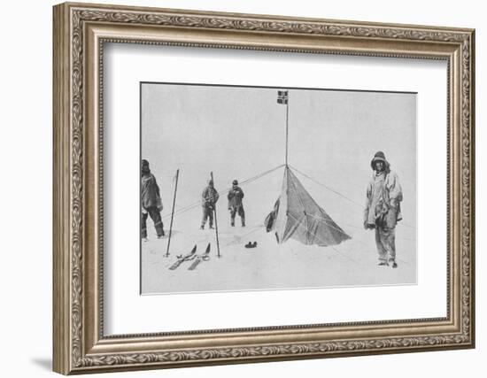 'At the South Pole', 1911, (1936)-Unknown-Framed Photographic Print