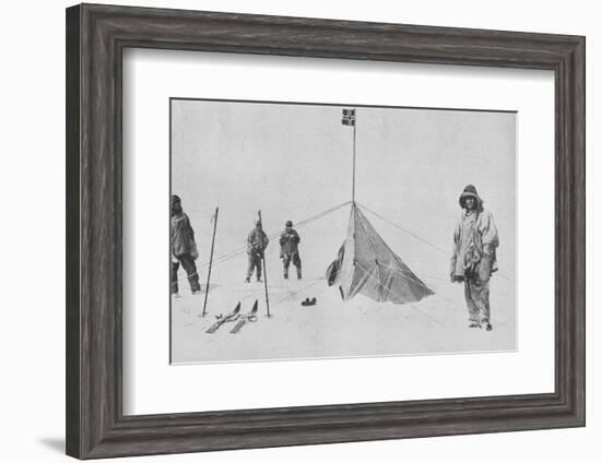 'At the South Pole', 1911, (1936)-Unknown-Framed Photographic Print