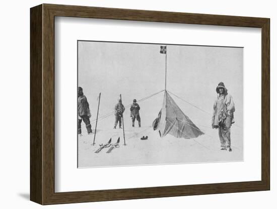 'At the South Pole', 1911, (1936)-Unknown-Framed Photographic Print