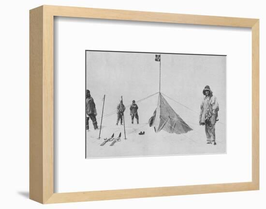 'At the South Pole', 1911, (1936)-Unknown-Framed Photographic Print