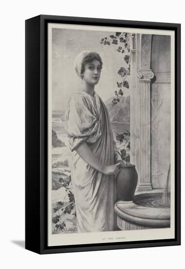 At the Spring-Henry Ryland-Framed Premier Image Canvas