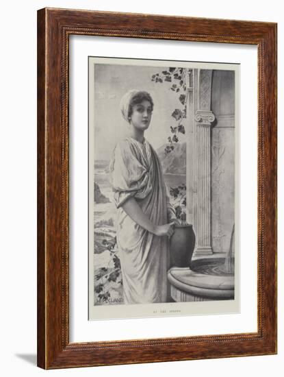 At the Spring-Henry Ryland-Framed Giclee Print