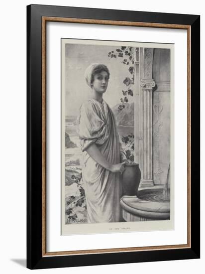 At the Spring-Henry Ryland-Framed Giclee Print