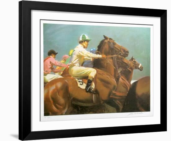 At The Start-Frank Wootton-Framed Limited Edition