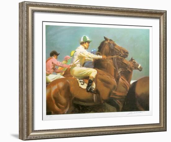 At The Start-Frank Wootton-Framed Limited Edition
