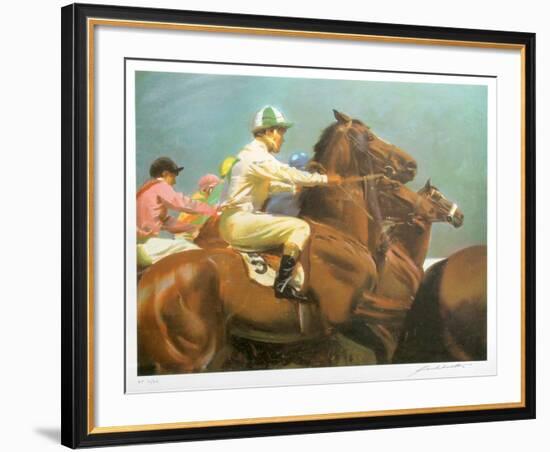 At The Start-Frank Wootton-Framed Limited Edition