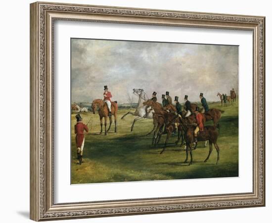 At the Start-Henry Thomas Alken-Framed Giclee Print