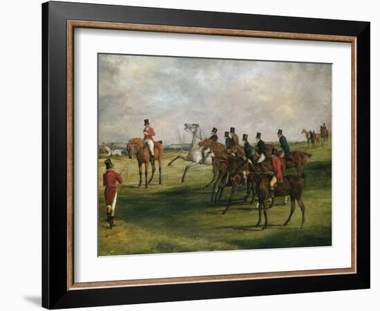 At the Start-Henry Thomas Alken-Framed Giclee Print