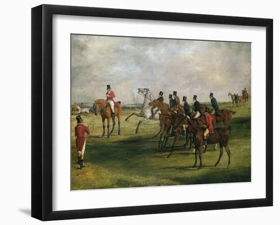 At the Start-Henry Thomas Alken-Framed Giclee Print