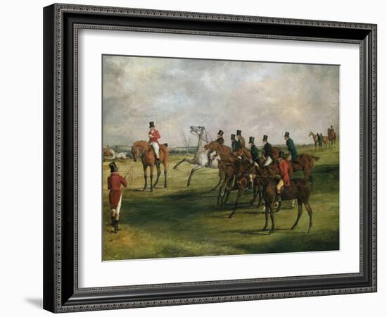 At the Start-Henry Thomas Alken-Framed Giclee Print