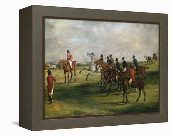 At the Start-Henry Thomas Alken-Framed Premier Image Canvas