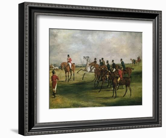 At the Start-Henry Thomas Alken-Framed Giclee Print