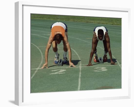 At the Starting Line-null-Framed Photographic Print