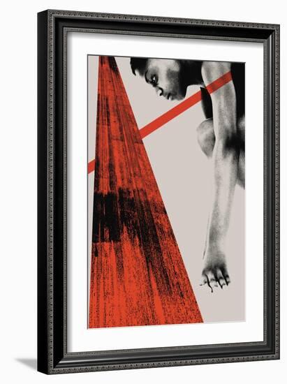 At the starting line-null-Framed Giclee Print