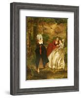 At the Stream, 1864-Philip Hermogenes Calderon-Framed Giclee Print