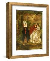 At the Stream, 1864-Philip Hermogenes Calderon-Framed Giclee Print