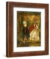 At the Stream, 1864-Philip Hermogenes Calderon-Framed Giclee Print