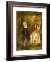 At the Stream, 1864-Philip Hermogenes Calderon-Framed Giclee Print