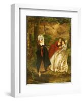 At the Stream, 1864-Philip Hermogenes Calderon-Framed Giclee Print