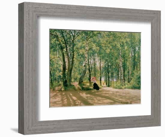 At the Summer Cottage, 1894-Ivan Ivanovitch Shishkin-Framed Giclee Print