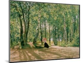 At the Summer Cottage, 1894-Ivan Ivanovitch Shishkin-Mounted Giclee Print