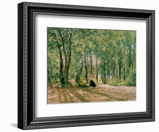 At the Summer Cottage, 1894-Ivan Ivanovitch Shishkin-Framed Giclee Print