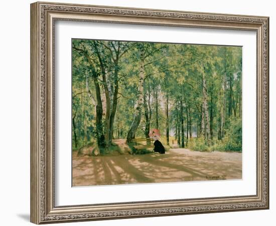 At the Summer Cottage, 1894-Ivan Ivanovitch Shishkin-Framed Giclee Print