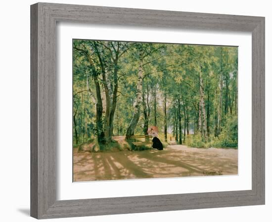 At the Summer Cottage, 1894-Ivan Ivanovitch Shishkin-Framed Giclee Print