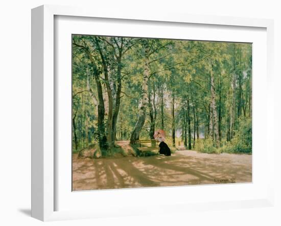 At the Summer Cottage, 1894-Ivan Ivanovitch Shishkin-Framed Giclee Print