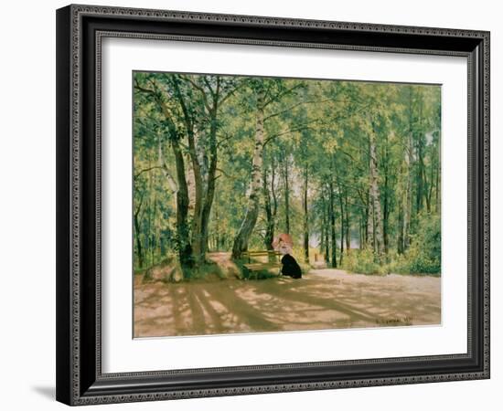 At the Summer Cottage, 1894-Ivan Ivanovitch Shishkin-Framed Giclee Print