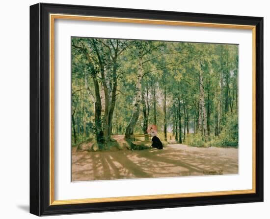 At the Summer Cottage, 1894-Ivan Ivanovitch Shishkin-Framed Giclee Print