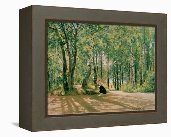 At the Summer Cottage, 1894-Ivan Ivanovitch Shishkin-Framed Premier Image Canvas