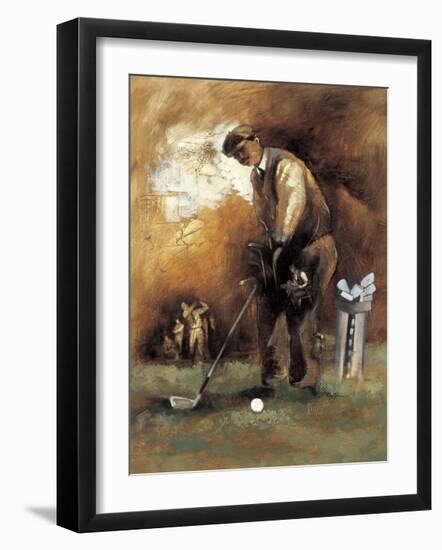 At the Tee-Roya Azim-Framed Giclee Print