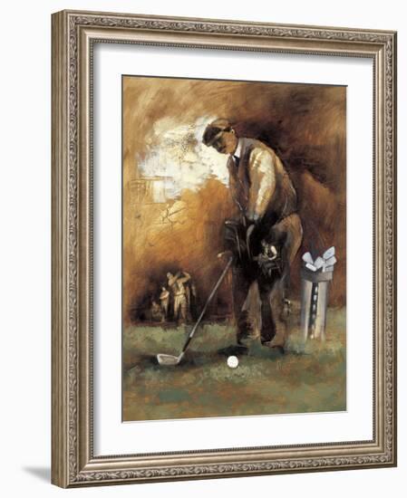 At the Tee-Roya Azim-Framed Giclee Print