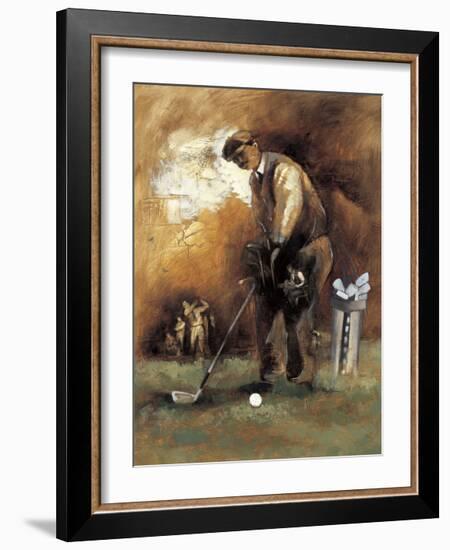 At the Tee-Roya Azim-Framed Giclee Print