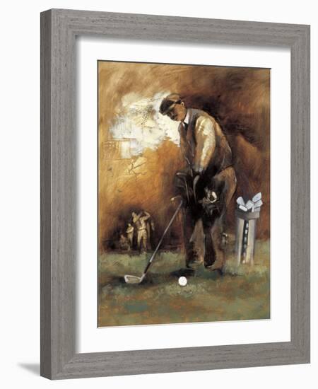 At the Tee-Roya Azim-Framed Giclee Print