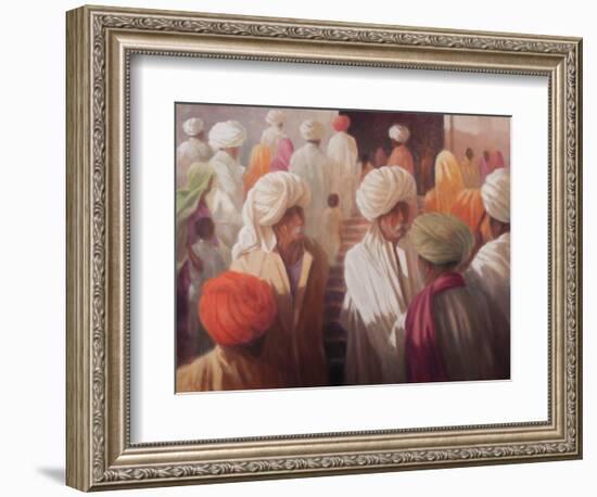 At the Temple Entrance, 2012-Lincoln Seligman-Framed Giclee Print