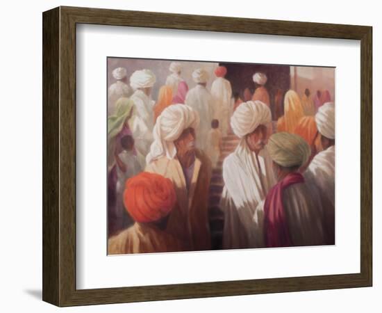 At the Temple Entrance, 2012-Lincoln Seligman-Framed Giclee Print