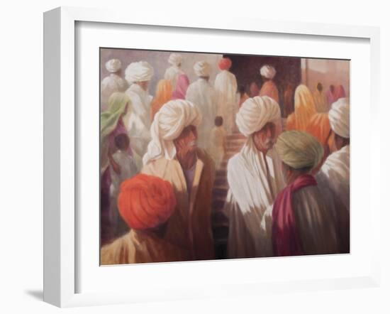 At the Temple Entrance, 2012-Lincoln Seligman-Framed Giclee Print