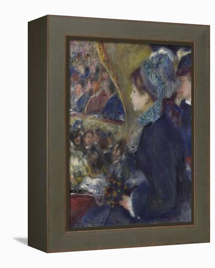 At the Theatre (La Première Sorti), 1876-1877-Pierre-Auguste Renoir-Framed Premier Image Canvas