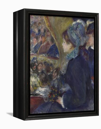 At the Theatre (La Première Sorti), 1876-1877-Pierre-Auguste Renoir-Framed Premier Image Canvas