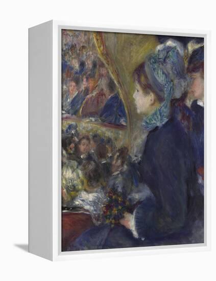 At the Theatre (La Première Sorti), 1876-1877-Pierre-Auguste Renoir-Framed Premier Image Canvas