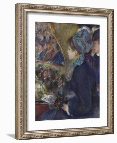 At the Theatre (La Première Sorti), 1876-1877-Pierre-Auguste Renoir-Framed Giclee Print