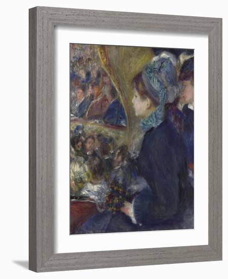 At the Theatre (La Première Sorti), 1876-1877-Pierre-Auguste Renoir-Framed Giclee Print