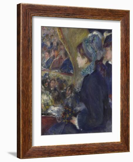 At the Theatre (La Première Sorti), 1876-1877-Pierre-Auguste Renoir-Framed Giclee Print