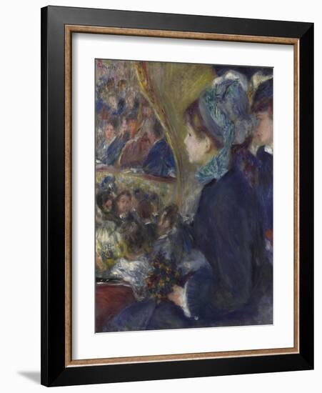 At the Theatre (La Première Sorti), 1876-1877-Pierre-Auguste Renoir-Framed Giclee Print