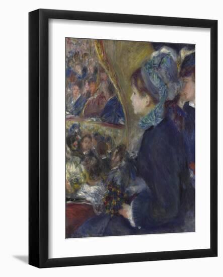 At the Theatre (La Première Sorti), 1876-1877-Pierre-Auguste Renoir-Framed Giclee Print